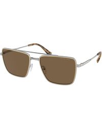Michael Kors - Mk1154 Ridge 189373 Sunglasses Metal Squared Normal - Lyst