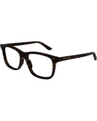 Bottega Veneta - Bv1316O 002 Optical Frames Acetate Transparent Squared - Lyst