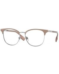 Burberry - Be1355 1005 Optical Frames Metal Squared - Lyst