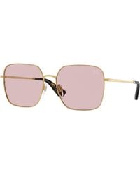 Burberry - Be3180 1017/5 Sunglasses Metal Squared Normal - Lyst