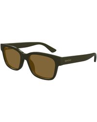 Gucci - Gg1716S 004 Sunglasses Injected Squared - Lyst