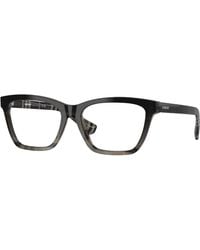 Burberry - Be2440 4200 Optical Frames Acetate Squared Normal - Lyst