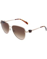 Liu Jo - Lj161S 731 Sunglasses Metal Pilot Normal - Lyst