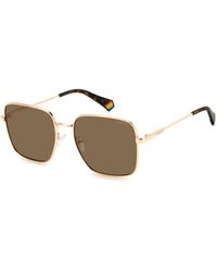Polaroid - Pld 6194/S/Xn Ddb/Sp Sunglasses Metal Squared Polarized - Lyst