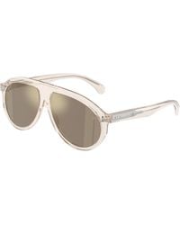 Moncler - Me6001 Fhaite 30035A Sunglasses Acetate Pilot Mirror - Lyst