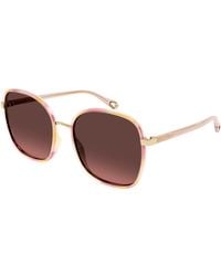 Chloé - Ch0031S 013 Sunglasses Bio-Inject Squared - Lyst