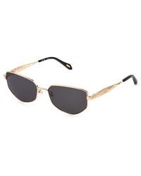 Just Cavalli - Sjc200 300 Sunglasses Metal Smoke Geometric Normal - Lyst