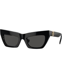 Burberry - Be4405 300187 Sunglasses Acetate Cat Eye Normal - Lyst