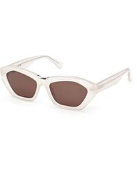 Max Mara - Mm0169 Kate 25E Sunglasses Acetate Geometric Normal - Lyst