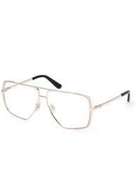 Guess - Gu50248 033 Optical Frames Metal Squared Normal - Lyst