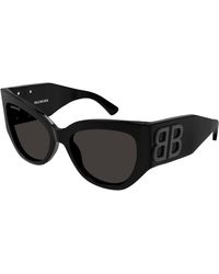 Balenciaga - Bb0322S 001 Sunglasses Acetate Butterfly - Lyst
