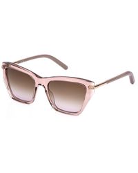 Furla - Sfu983 07Sp Sunglasses Acetate Butterfly Normal Nuanced - Lyst