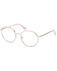 Guess - Gu50363 073 Optical Frames Metal Geometric Normal - Lyst