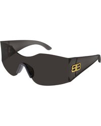 Balenciaga - Bb0292S 001 Sunglasses Nylon Geometric - Lyst