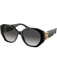 Ralph Lauren - Rl8220 The Juliette 50018G Sunglasses Acetate Butterfly Normal Shaded - Lyst