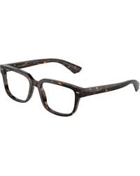 Dolce & Gabbana - Dg3380 502 Optical Frames Acetate Transparent Squared Normal - Lyst