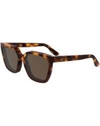 Calvin Klein - Ck25500S 238 Sunglasses Acetate Squared Normal - Lyst