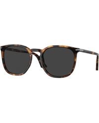 Persol - Po3316S 110248 Sunglasses Acetate Round Polarized - Lyst