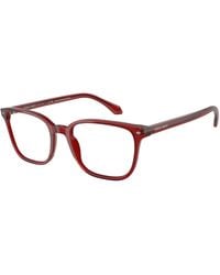 Giorgio Armani - Ar7265 6170 Optical Frames Acetate Transparent Pillow Normal - Lyst