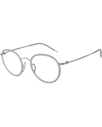 Giorgio Armani - Ar5155 3003 Optical Frames Metal Round Normal - Lyst