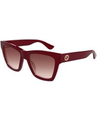Gucci - Gg1714S 003 Sunglasses Injected Cat Eye - Lyst