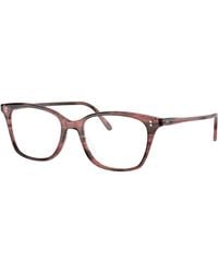 Oliver Peoples - Ov5438U Addilyn 1690 Optical Frames Acetate Transparent Pillow Normal - Lyst