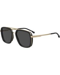 BOSS - Boss 1235/S 807/Ir Sunglasses Metal Squared - Lyst