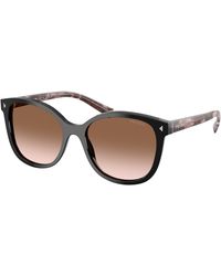Prada - Pr 22Zs 28F90P Sunglasses Acetate Squared Normal Shaded - Lyst