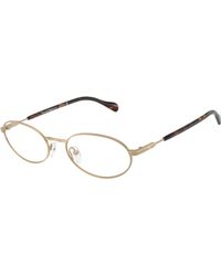 Emporio Armani - Ea2175 30021W Sunglasses Metal Transparent Round Normal - Lyst