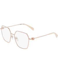 Liu Jo - Lj2178 770 Optical Frames Metal Squared Normal - Lyst