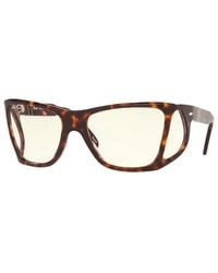 Persol - Po0009 24/Bl Sunglasses Acetate Squared Photochromic - Lyst