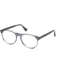 Web - We5474 090 Optical Frames Acetate Round Normal - Lyst