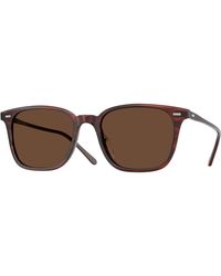 Oliver Peoples - Ov5614Su Laedin 1818An Sunglasses Acetate Squared Polarized - Lyst