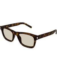 Saint Laurent - Sl 819 005 Sunglasses Acetate Squared - Lyst