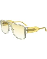 Lacoste - L6056S 750 Sunglasses Acetate Squared Normal - Lyst