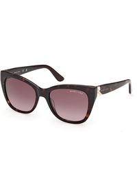 Guess - Gm00040 52F Sunglasses Acetate Squared Normal - Lyst