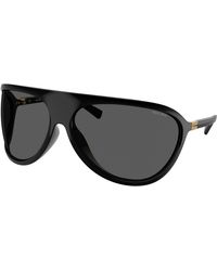 Miu Miu - Mu A01S 1Ab5S0 Sunglasses Injected Geometric Normal - Lyst
