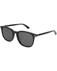 Gucci - Gg0154Sa 001 Sunglasses Acetate Squared Normal - Lyst