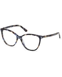 Guess - Gu50311 092 Optical Frames Acetate Cat Eye Normal - Lyst