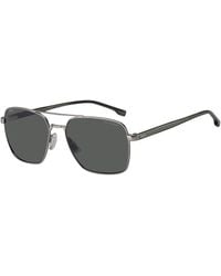 BOSS - Boss 1045/S/It R81/M9 Sunglasses Metal Squared Polarized - Lyst