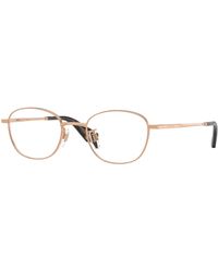 Burberry - Be1403D 1337 Optical Frames Metal Transparent Pantos Normal - Lyst