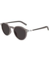 Montblanc - Mb0461S 005 Sunglasses Injected Round - Lyst
