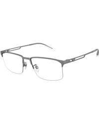 Emporio Armani - Ea1143 3003 Optical Frames Metal Transparent Pillow Normal - Lyst