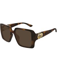 Gucci - Gg1692Sa 002 Sunglasses Injected Squared - Lyst