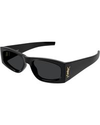 Saint Laurent - Sl M140 001 Sunglasses Acetate Squared - Lyst