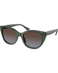 Ralph Lauren - Ra5324U 6206T5 Sunglasses Acetate Squared Polarized - Lyst