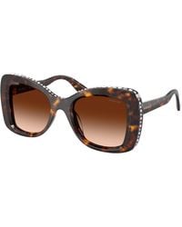 Swarovski - Sk6062U 109474 Sunglasses Acetate Butterfly Normal Nuanced - Lyst