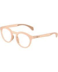 Moncler - Me3006U 5043 Optical Frames Injected Transparent Round Normal - Lyst