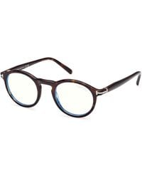 Tom Ford - Ft5979-B 052 Optical Frames Acetate Round Normal - Lyst