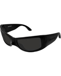 Balenciaga - Bb0461S 001 Sunglasses Bio-Injected Geometric - Lyst